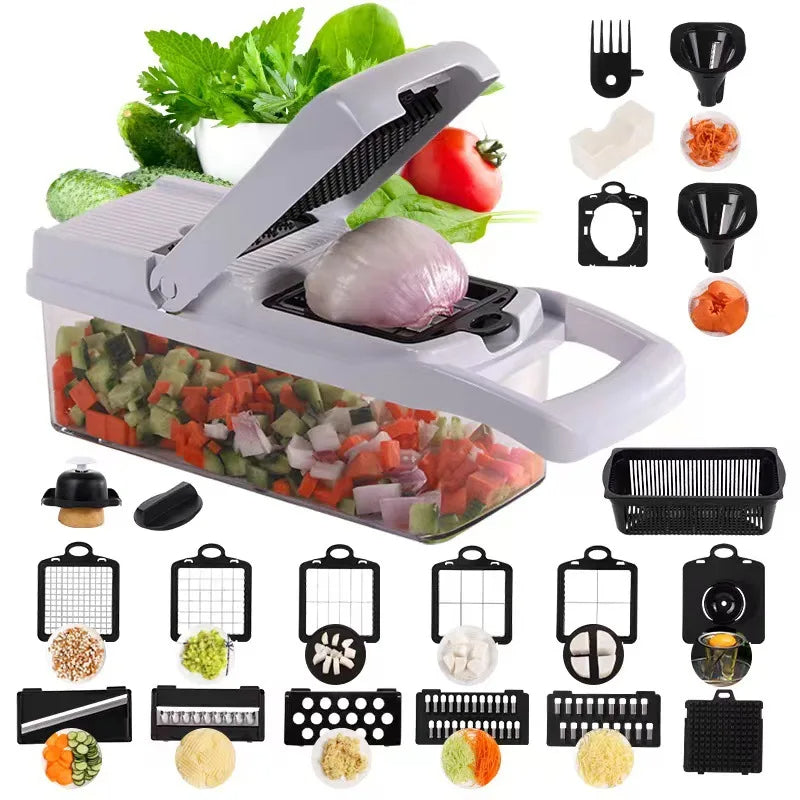 Picadora de verduras/frutas multifuncional