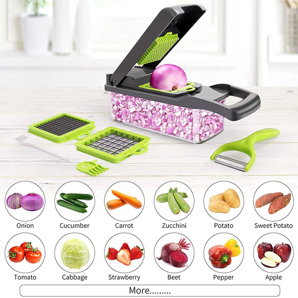 Picadora de verduras/frutas multifuncional