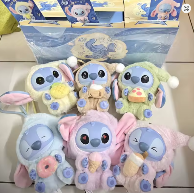 Labubu Stitch Caja Misteriosa Edición Limitada Oficial Disney®
